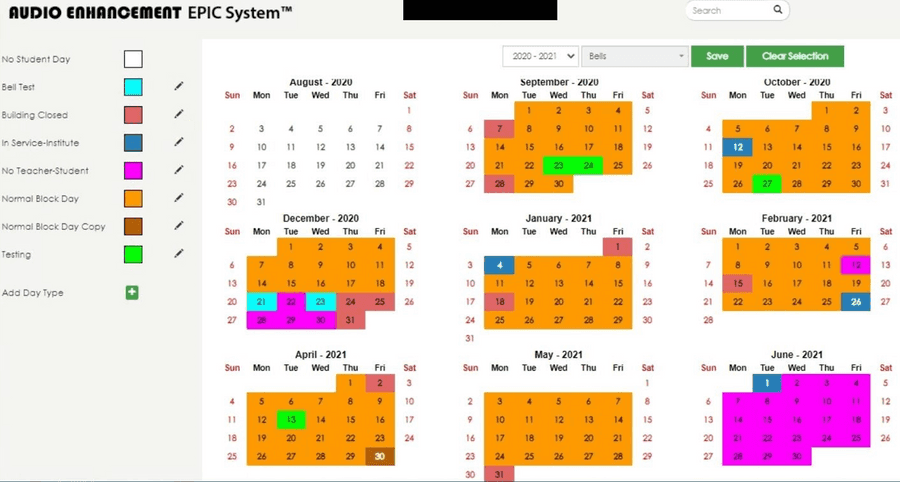 EPIC system screenshot 1